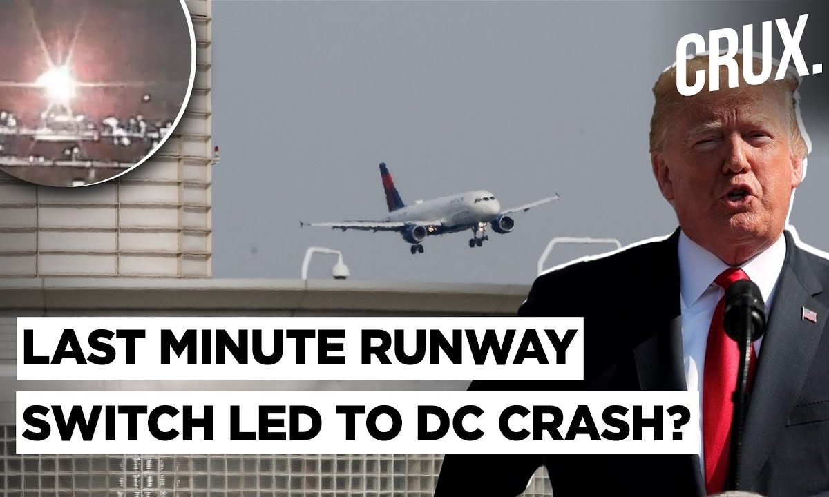 Trump Blames DEI Policies for Midair DC Crash, Probe Says Control Tower Staffing Was "Not Normal"