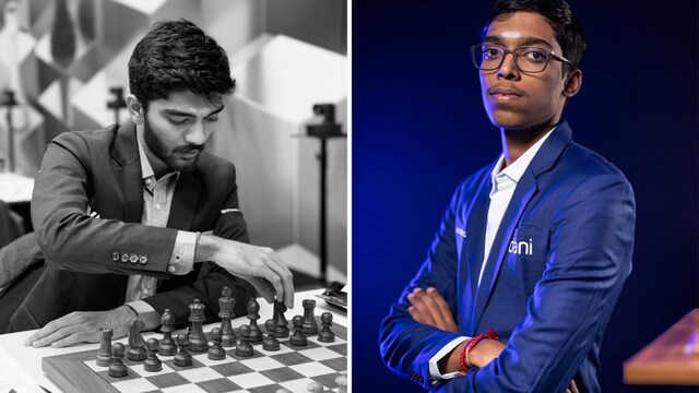 India's Gukesh Dommaraju and Praggnanandhaa Rameshbabu (Instagram and X)