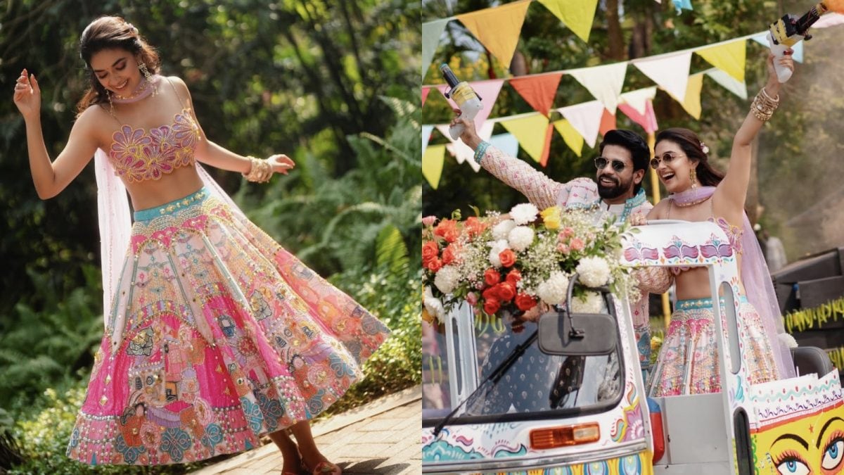 Keerthy Suresh Shares Pre-Wedding Moments With Antony Thattil, Calls Herself ‘Tamil Girl’ | Pics