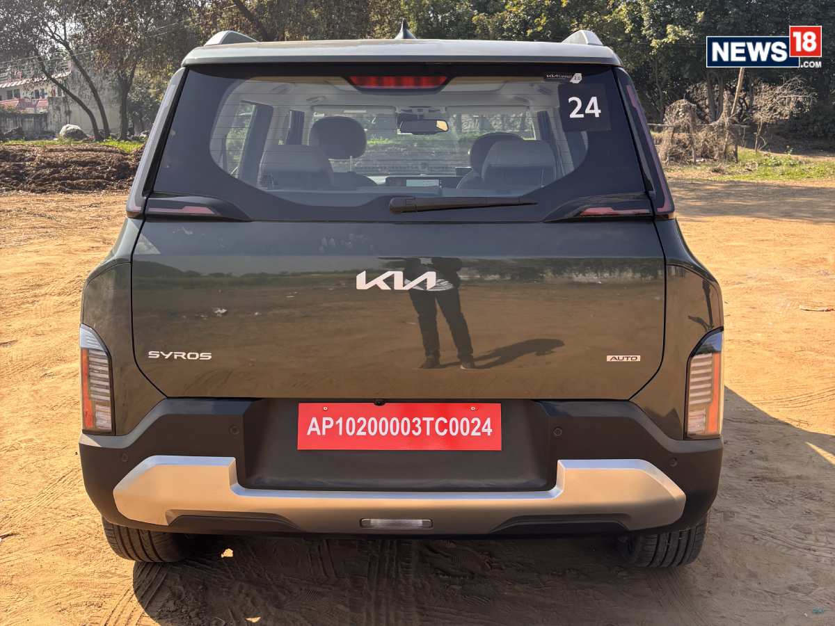 Kia Syros. (Photo: Samreen Pall/News18) Kia Syros. (Photo: Samreen Pall/News18)