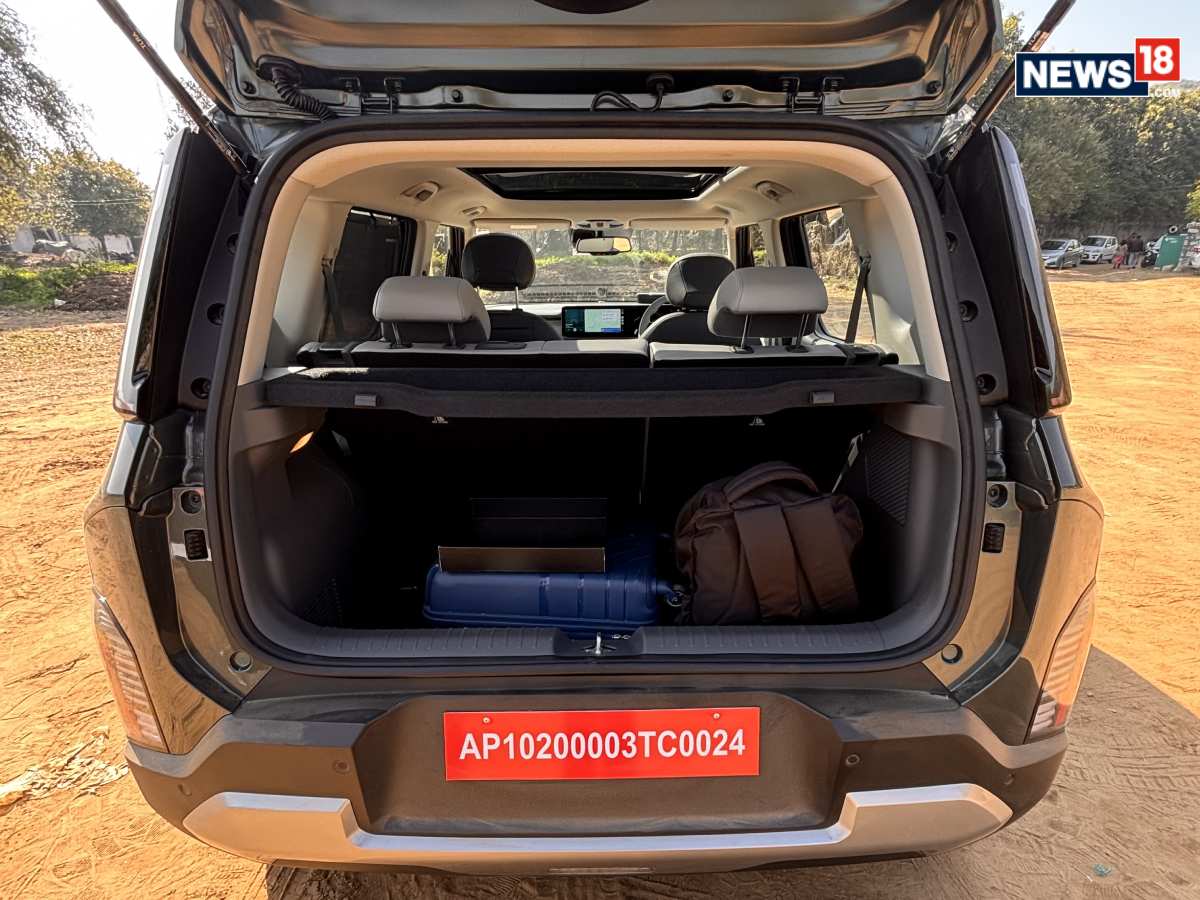 Kia Syros. (Photo: Samreen Pall/News18) Kia Syros. (Photo: Samreen Pall/News18)
