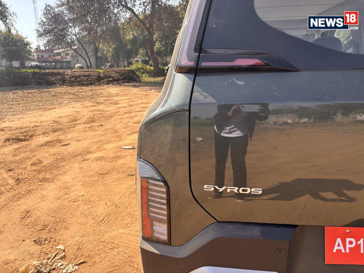 Kia Syros. (Photo: Samreen Pall/News18) Kia Syros. (Photo: Samreen Pall/News18)