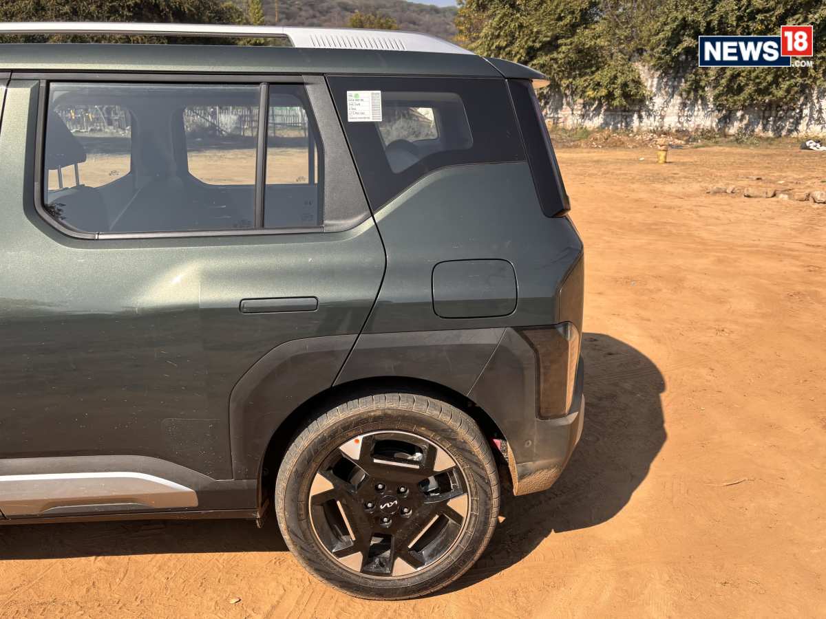 Kia Syros. (Photo: Samreen Pall/News18) Kia Syros. (Photo: Samreen Pall/News18)