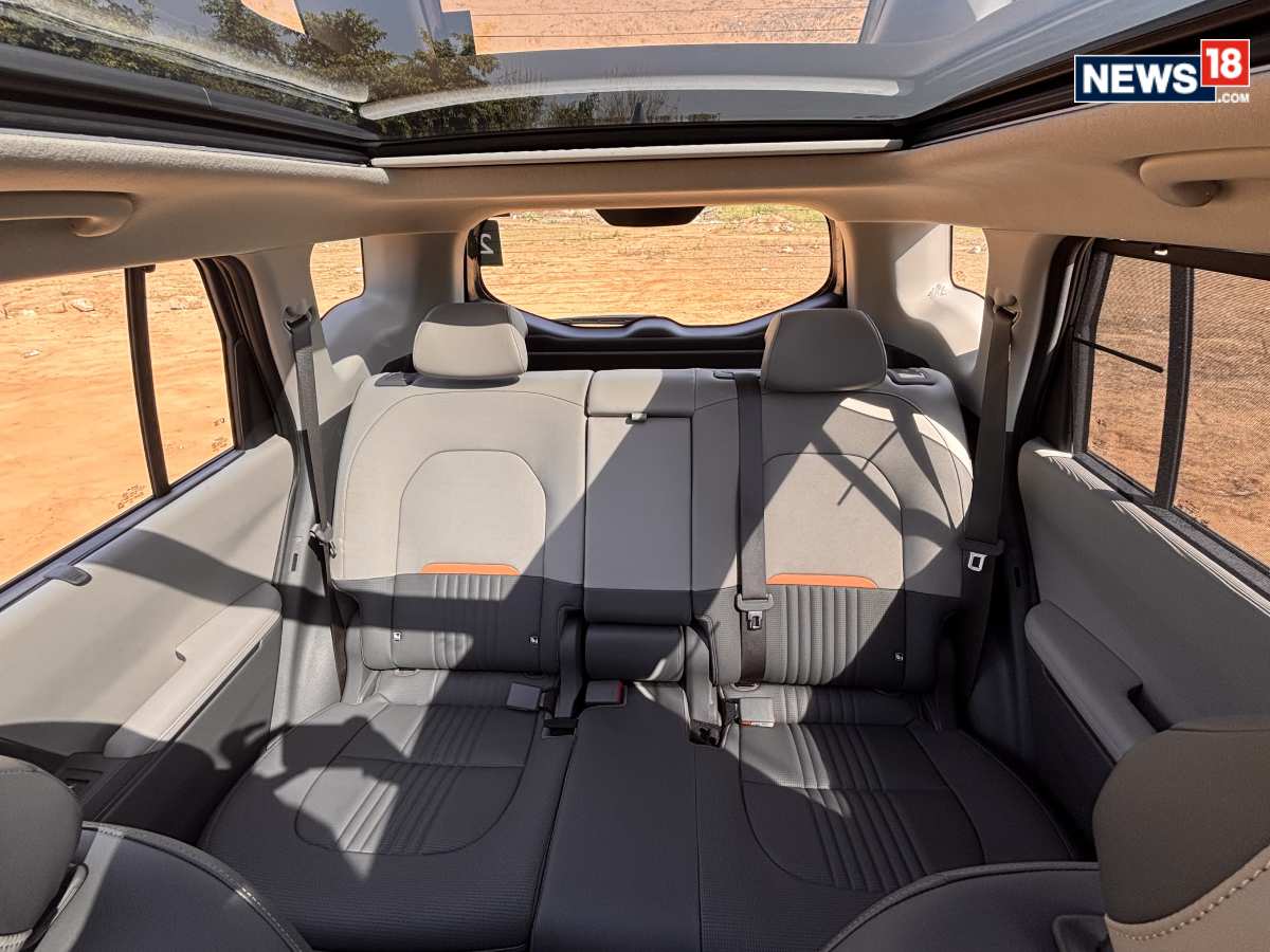 Kia Syros. (Photo: Samreen Pall/News18) Kia Syros. (Photo: Samreen Pall/News18)
