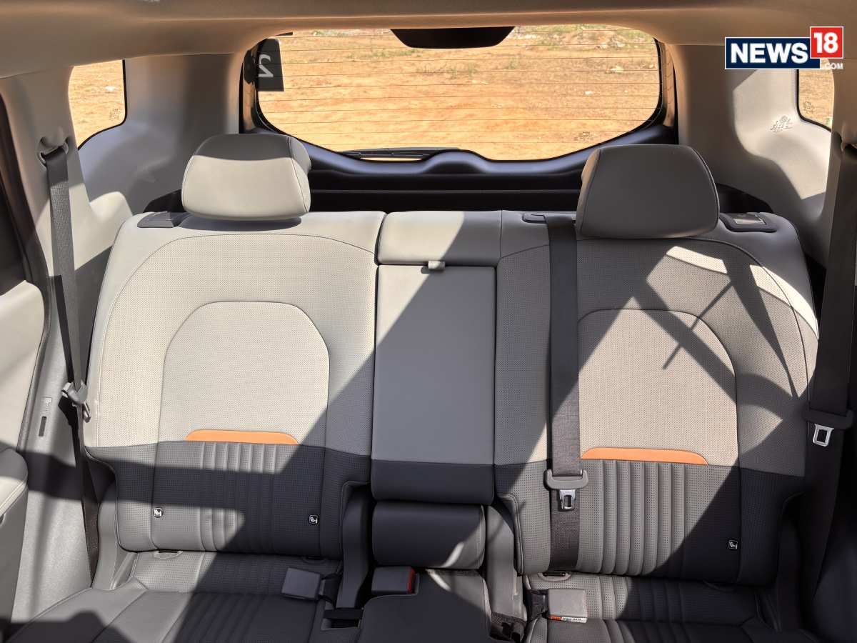 Kia Syros. (Photo: Samreen Pall/News18) Kia Syros. (Photo: Samreen Pall/News18)