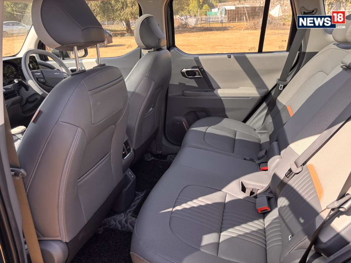 Kia Syros. (Photo: Samreen Pall/News18) Kia Syros. (Photo: Samreen Pall/News18)