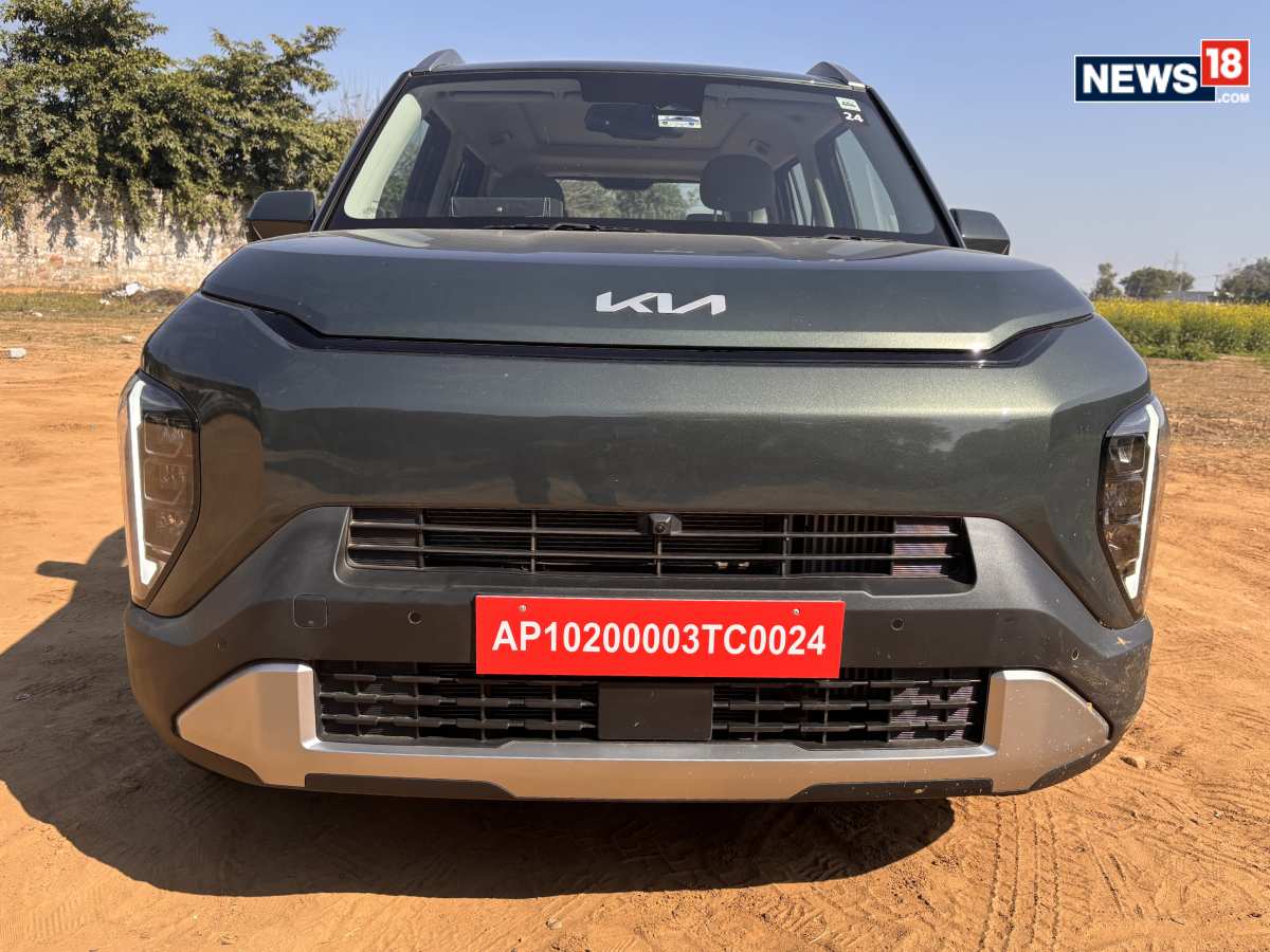 Kia Syros. (Photo: Samreen Pall/News18) Kia Syros. (Photo: Samreen Pall/News18)