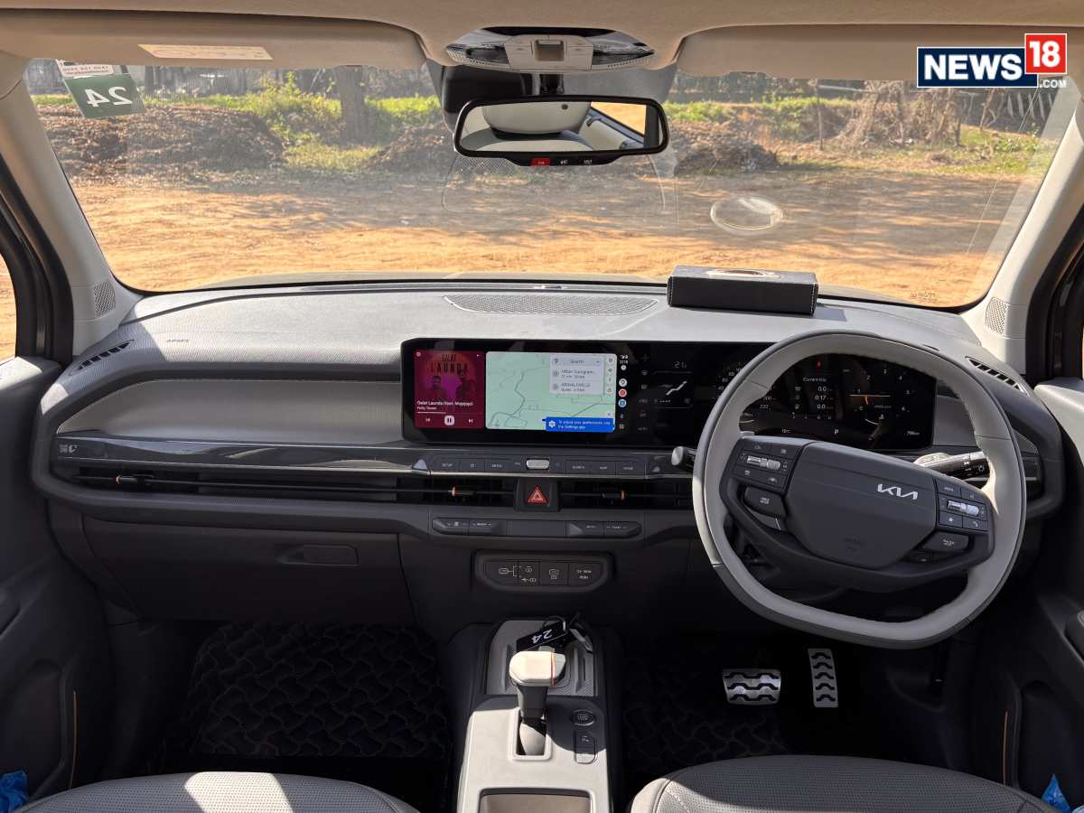 Kia Syros. (Photo: Samreen Pall/News18) Kia Syros. (Photo: Samreen Pall/News18)
