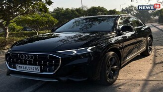 Audi Q8. (Photo: Shahrukh Shah/ News18)