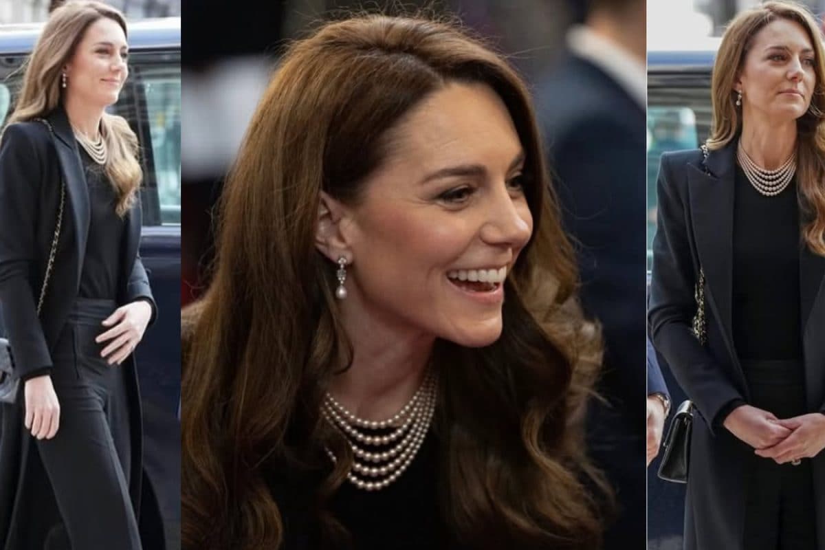 The Symbolism Behind Kate Middleton’s Pearl Necklace At Holocaust Memorial Day