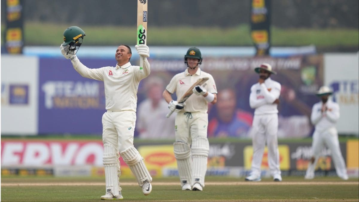 Khawaja Makes History: First Aussie Double Century in Sri Lanka