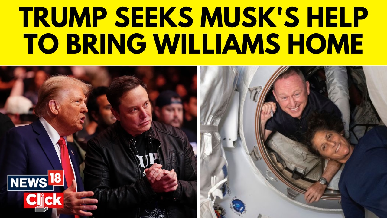 Trump Seeks Musk Help To Bring Back Sunita Williams, Butch Wilmore