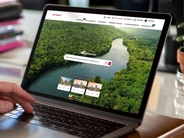 The AI agent will listen to you and share the ticket details for the flight
