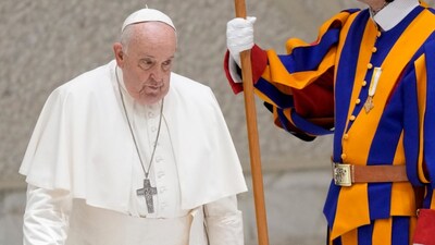 Pope Francis Falls, Bruises Arm At Vatican | World News - News18