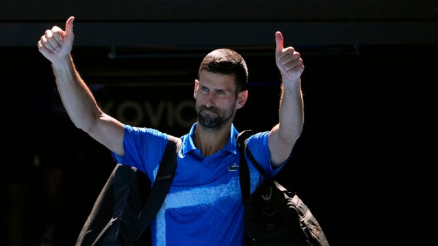 Novak Djokovic exited the Australian Open 2025 (AP)