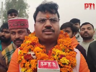 The BJP has fielded Chandrabhan Paswan, a candidate from the Pasi community from Milkipur. (X@PTI_News) The BJP has fielded Chandrabhan Paswan, a candidate from the Pasi community from Milkipur. (X@PTI_News)