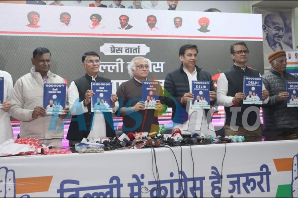 Congress Releases Manifesto For Delhi Polls; Promises Caste Census, Ministry For Purvanchalis