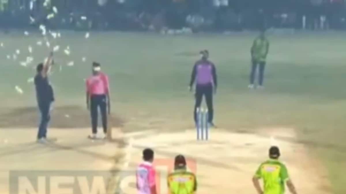 Fan Showers Batter With Cash, Invades Pitch!
