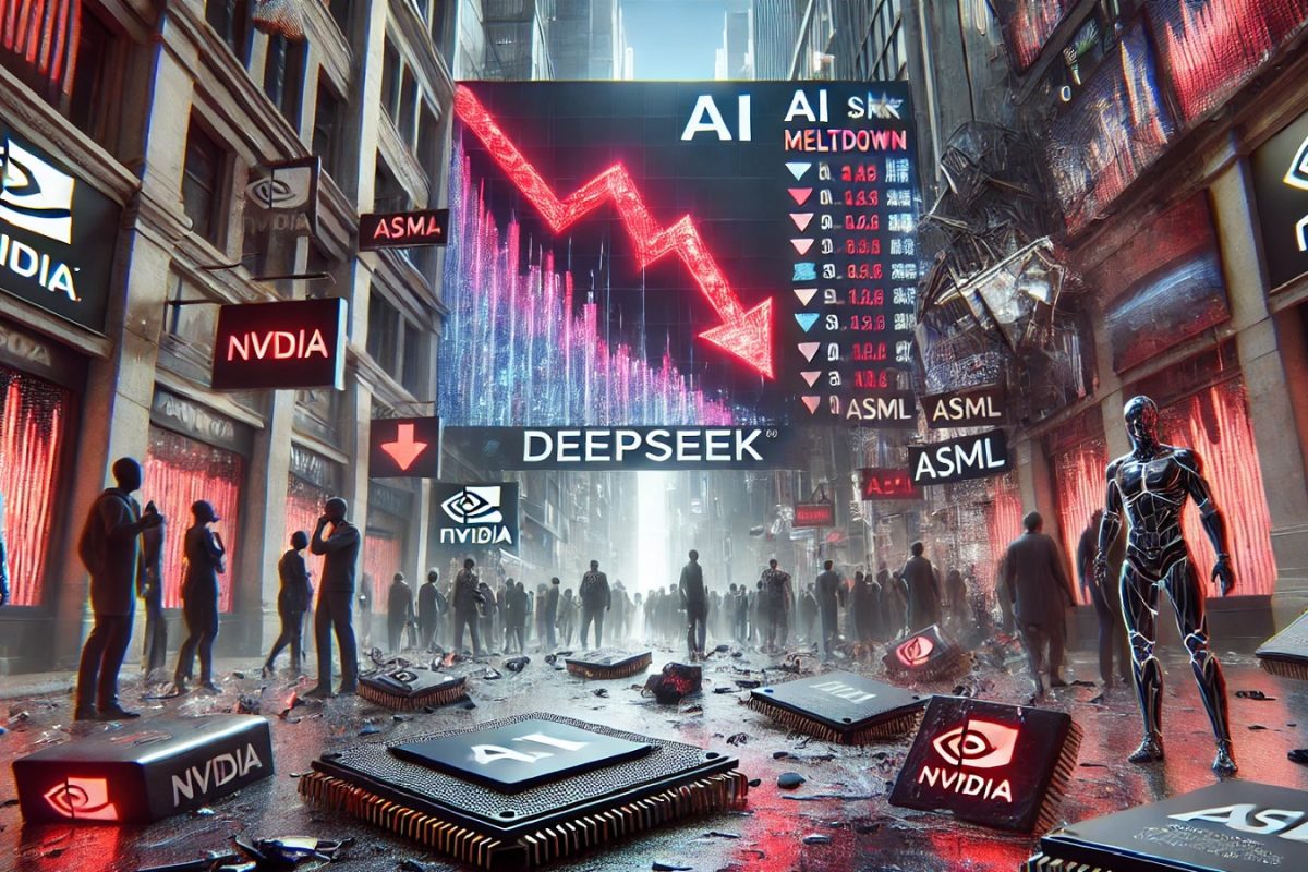 DeepSeek Sends Shockwaves In Global AI Stocks; Nvidia Declines 10%