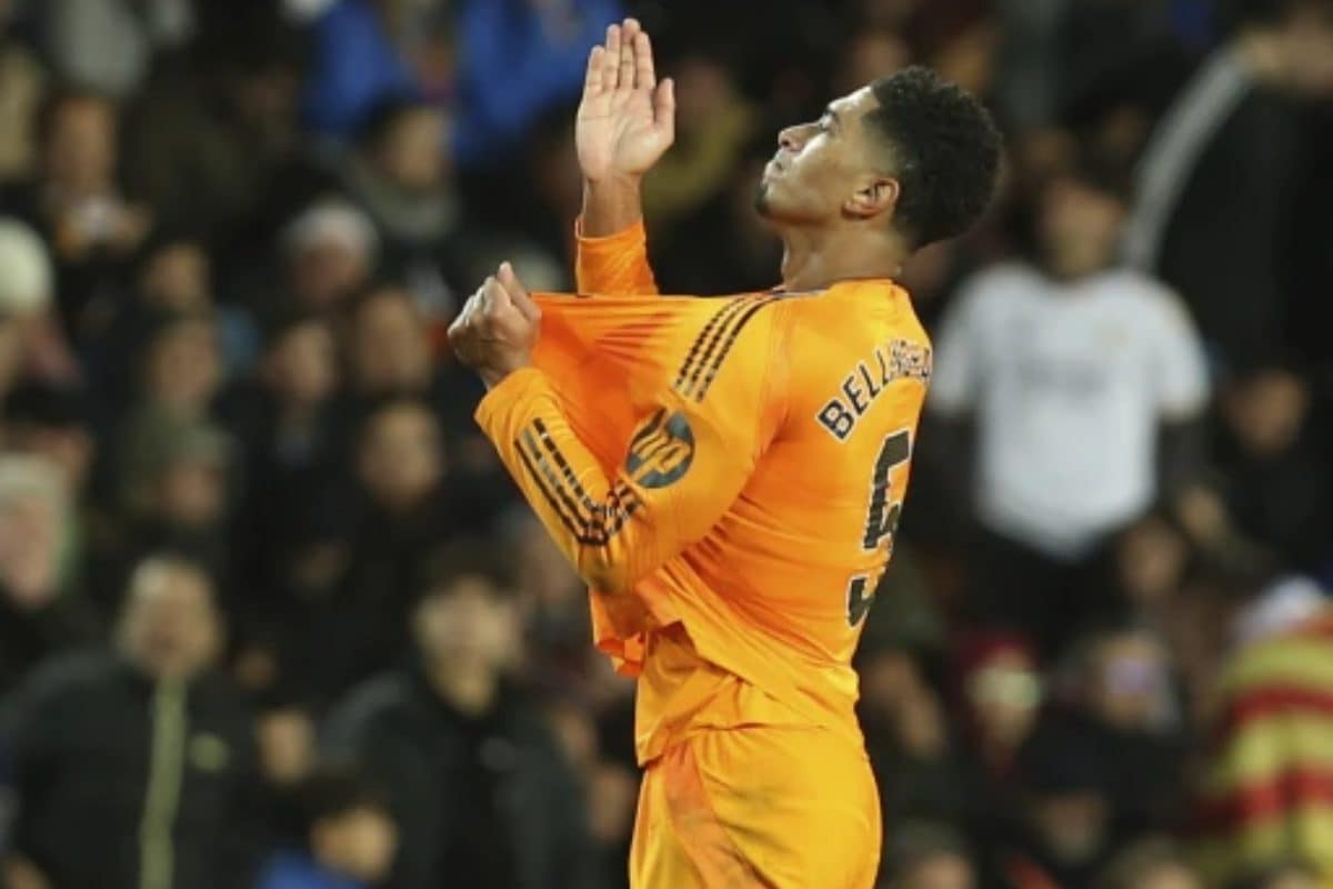 Jude Bellingham Grabs Real Madrid Late Valencia Win After Vinicius Red