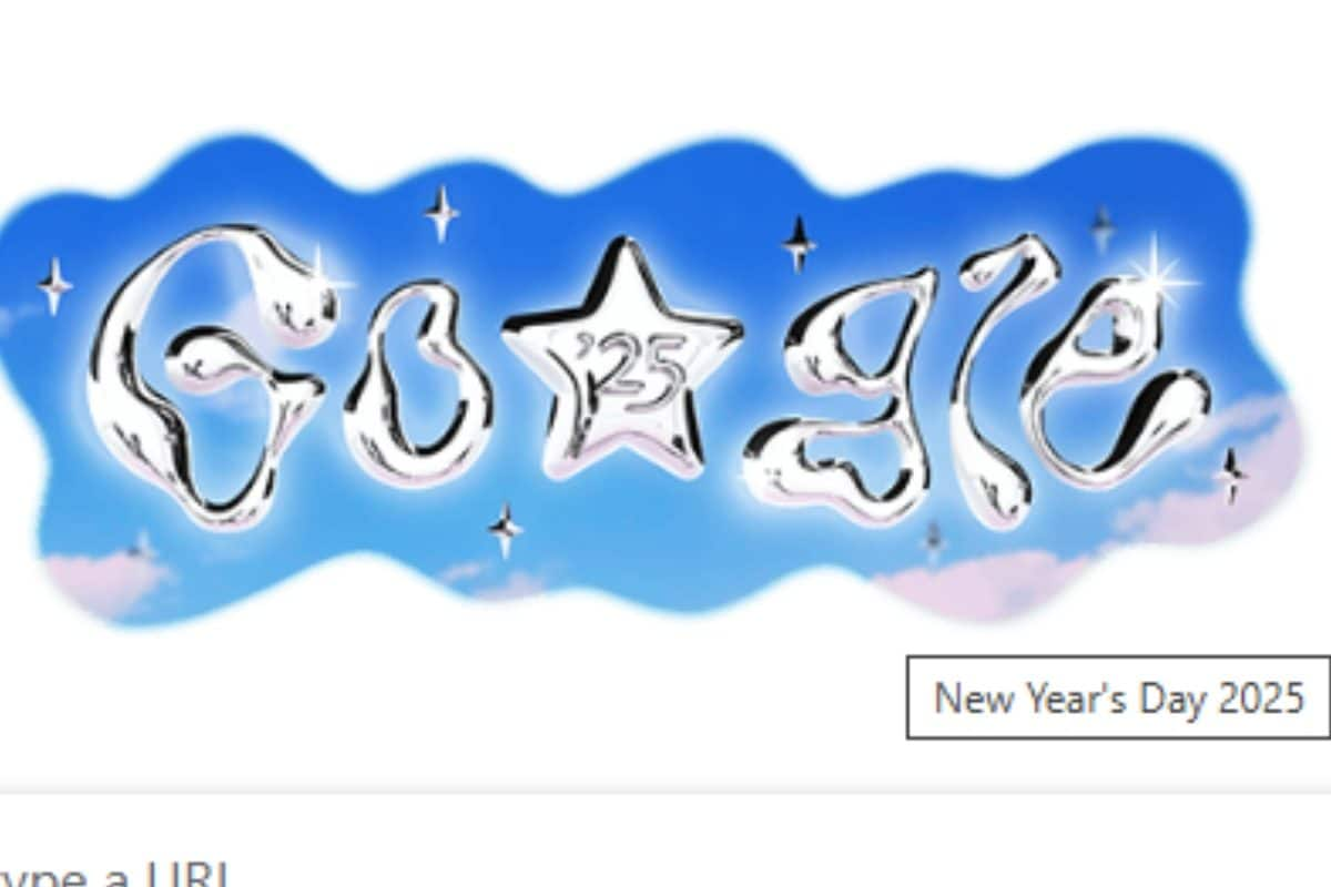 New Year 2025: Google Rings In 2025 With Dazzling Starry Doodle