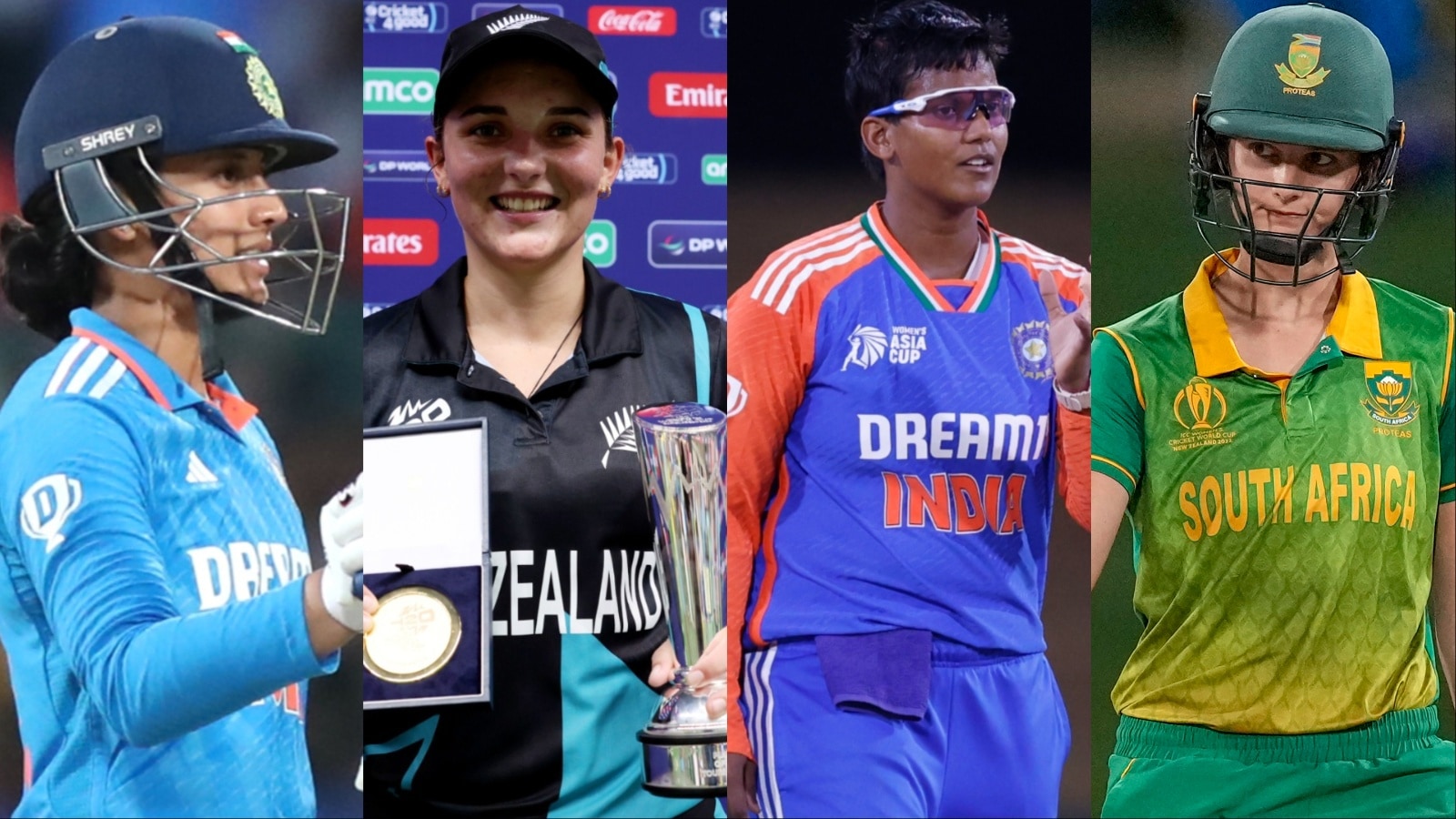 Smriti Mandhana, Richa Ghosh, and Deepti Sharma named in ICC Women’s T20I Team of the Year 2024