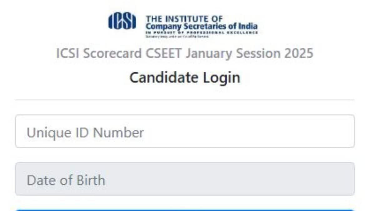 ICSI CSEET Result 2025 Declared: Check Steps To Download, Direct Link