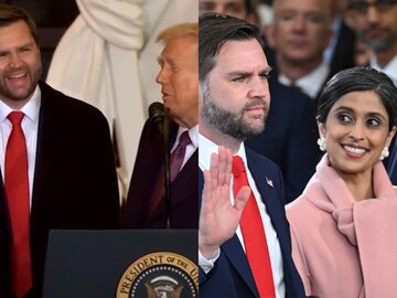 US Vice President JD Vance and Second Lady Usha Vance (Reuters Image)