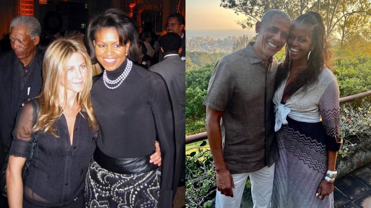 Jennifer Aniston’s Pic With Michelle Obama Goes Viral Amid Barack Obama Affair Rumours; Fans React Jennifer Aniston’s Pic With Michelle Obama Goes Viral Amid Barack Obama Affair Rumours; Fans React