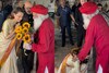 Kangana Ranaut Greets Sadhguru, Touches His Feet At Emergency Screening Amid SGPC Protests | Watch