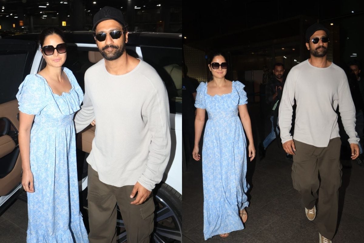 Katrina Kaif's Floral Maxi Dress and Vicky Kaushal’s Casual Cool Are Style Goals