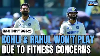 Virat Kohli, Kl Rahul Inform BCCI They Cant Play Ranji Trophy Match Due To Injury Concerns