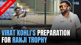 Virat Kohli's Exclusive Practice Session Ahead of the Delhi vs Railways Ranji Trophy Match