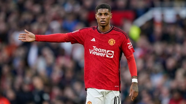 Marcus Rashford last played for Manchester United in December last year. (AP Photo)