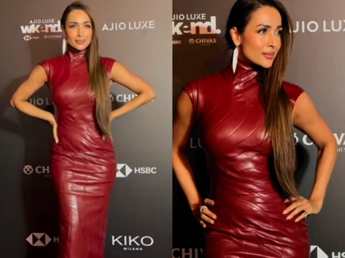 malaika arora in red dress Malaika Arora in this red Alena Akhmadullina dress is a huge letdown | Fashion News