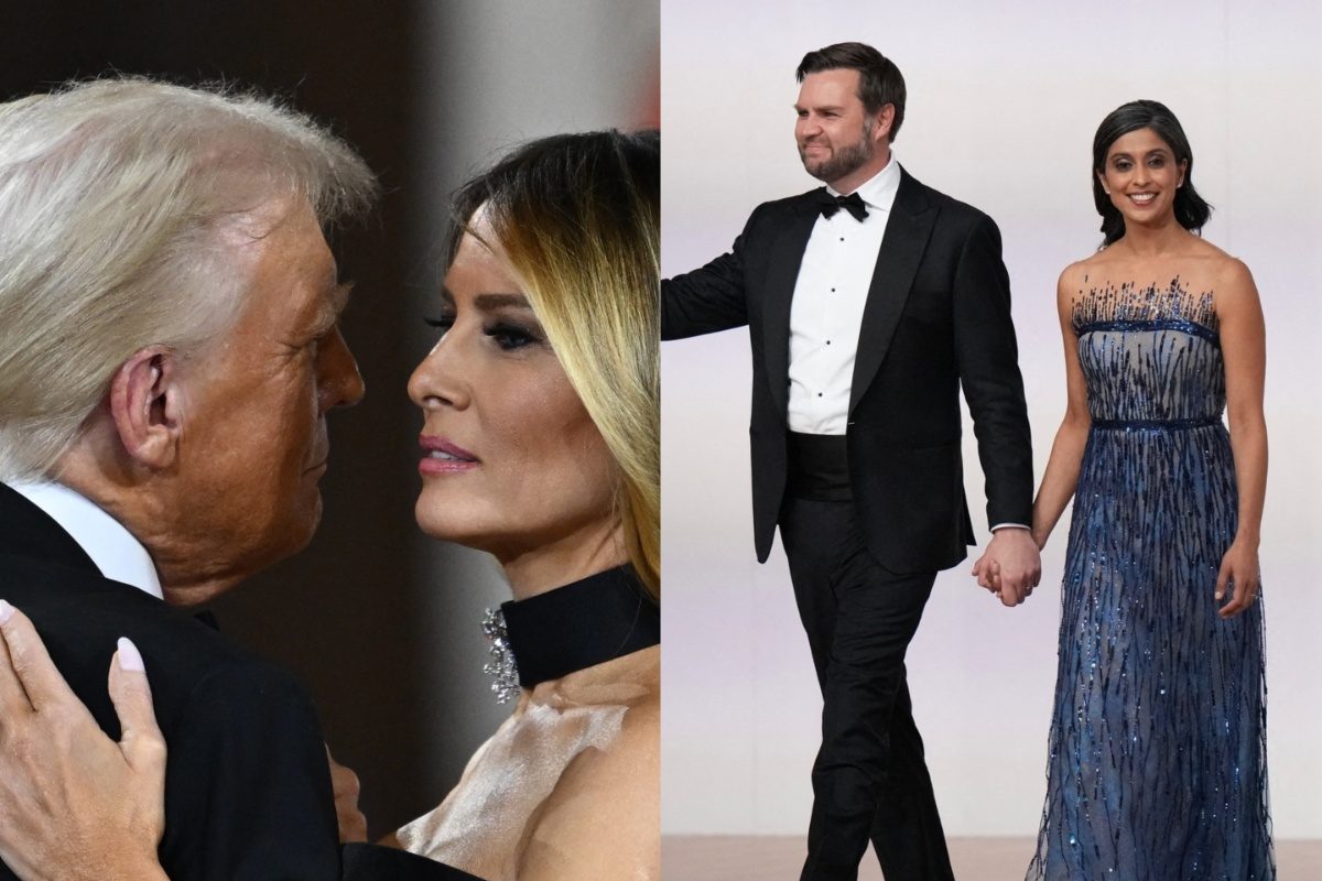 Melania Trump And Usha Vance Turn Heads In Stunning Gowns At The  Commander-In-Chief Ball | Lifestyle News - News18