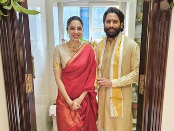 Naga Chaitanya and Sobhita Dhulipala celebrate their first Makar Sankranti as a married couple. Naga Chaitanya and Sobhita Dhulipala