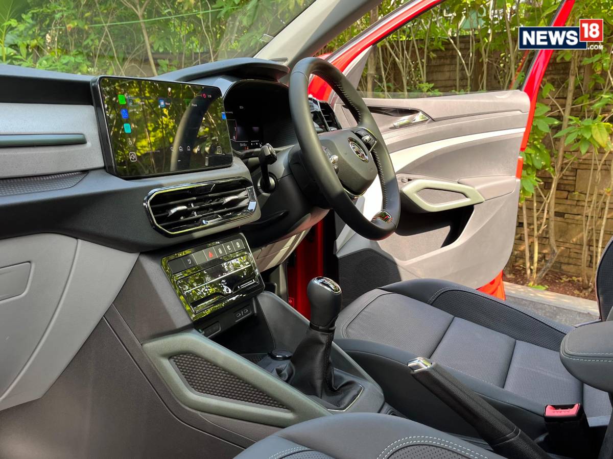 Skoda Kylaq. (Photo: Shahrukh Shah/News18) Skoda Kylaq. (Photo: Shahrukh Shah/News18)