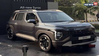 Kia Syros. (Photo: Shahrukh Shah/ News18)
