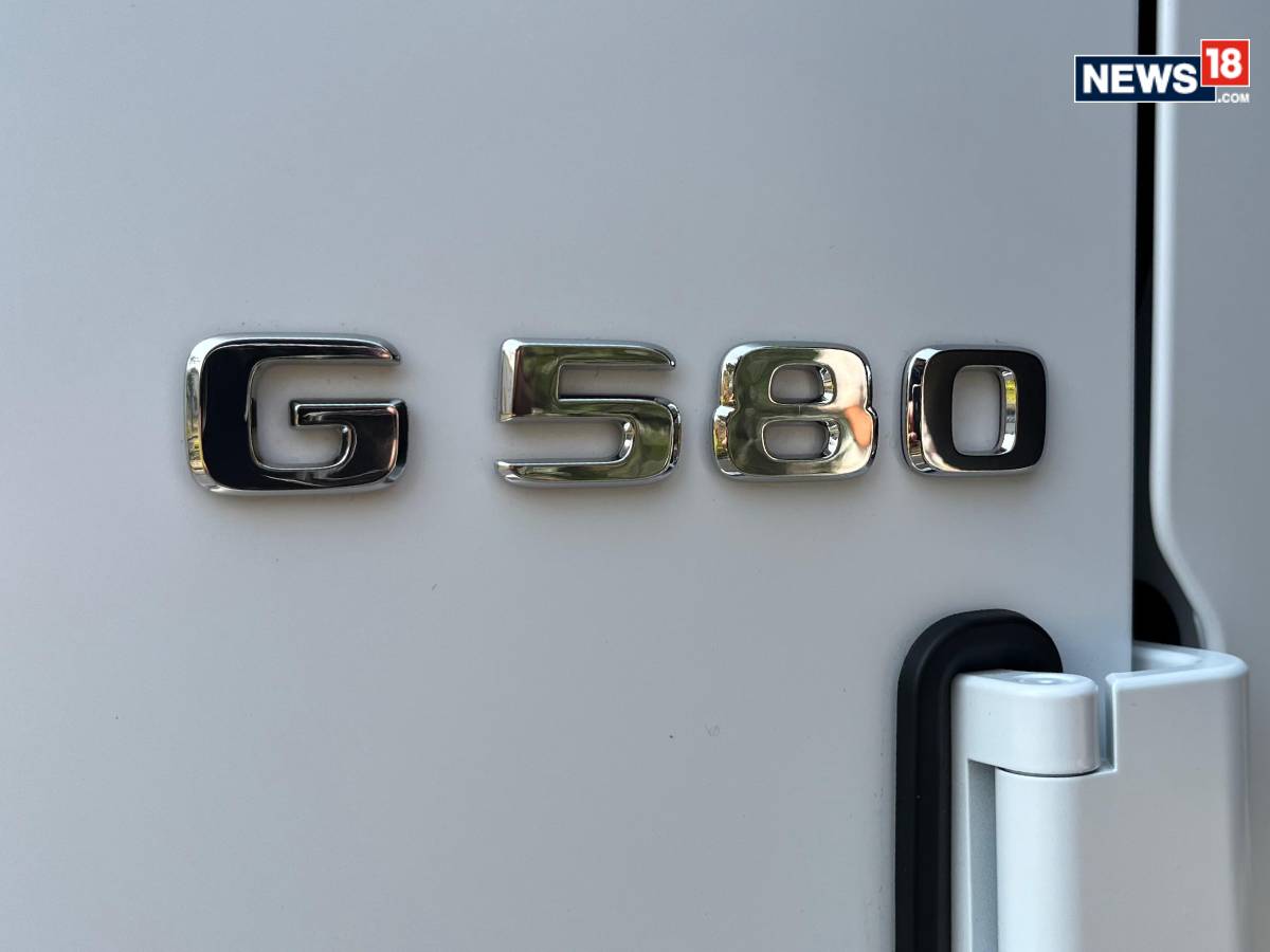 Mercedes Benz G 580 Electric. (Photo: Shahrukh Shah/ News18)
Mercedes Benz G 580 Electric. (Photo: Shahrukh Shah/ News18)