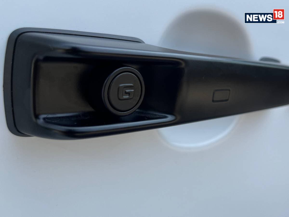 Mercedes Benz G 580 Electric. (Photo: Shahrukh Shah/ News18) Mercedes Benz G 580 Electric. (Photo: Shahrukh Shah/ News18)