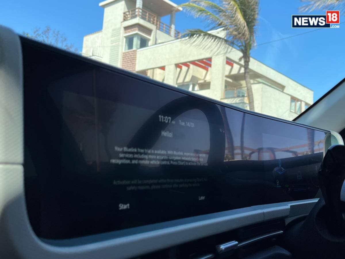 Hyundai Creta Electric. (Photo: Shahrukh Shah/ News18) Hyundai Creta Electric. (Photo: Shahrukh Shah/ News18)