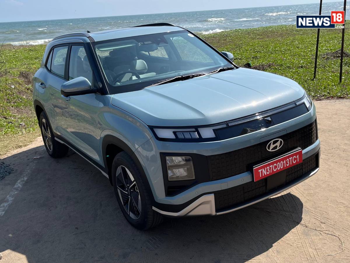 Hyundai Creta Electric. (Photo: Shahrukh Shah/ News18) Hyundai Creta Electric. (Photo: Shahrukh Shah/ News18)