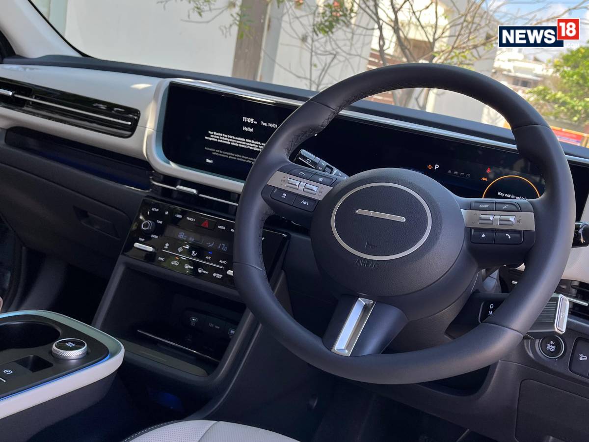 Hyundai Creta Electric. (Photo: Shahrukh Shah/ News18) Hyundai Creta Electric. (Photo: Shahrukh Shah/ News18)