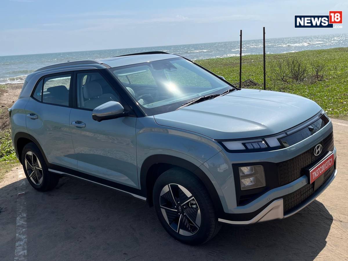 Hyundai Creta Electric. (Photo: Shahrukh Shah/ News18) Hyundai Creta Electric. (Photo: Shahrukh Shah/ News18)