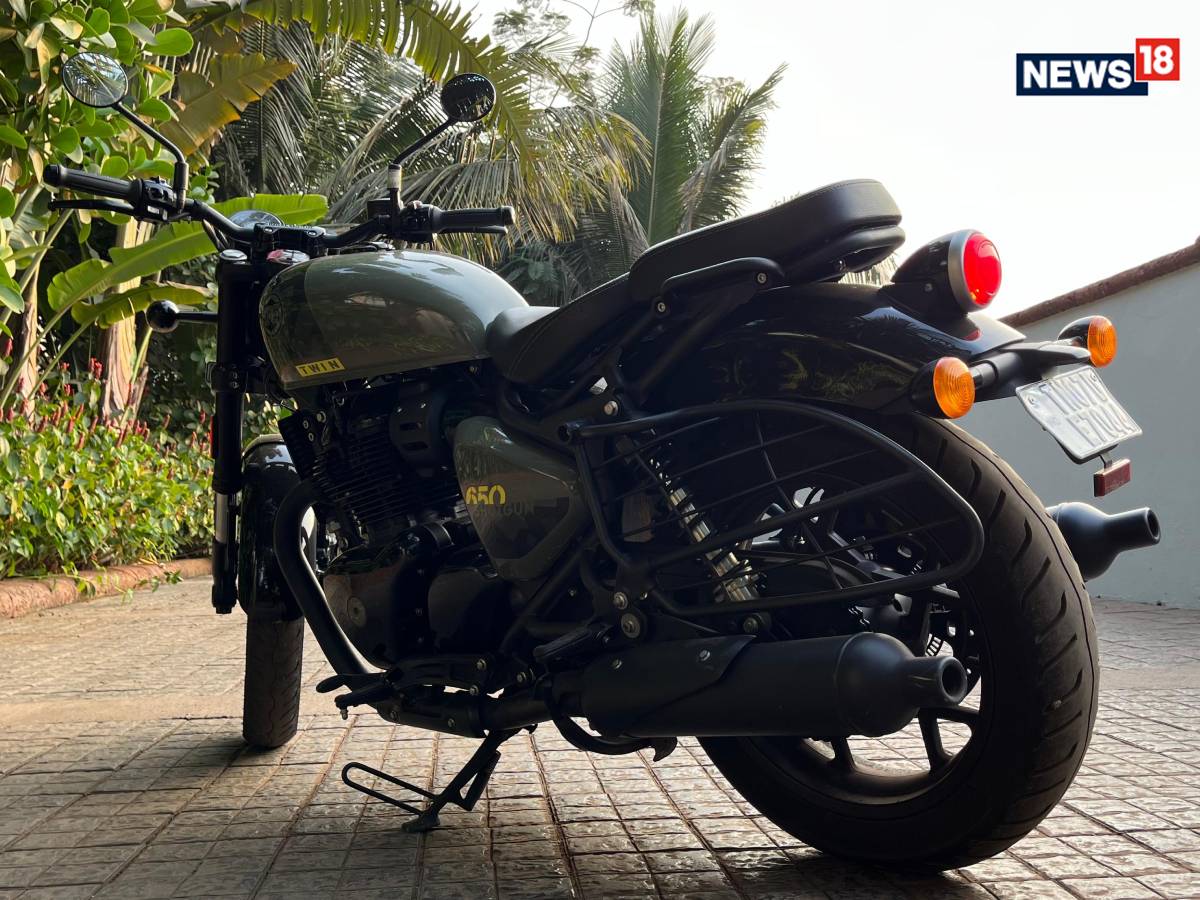 Royal Enfield Shotgun 650. (Shot on Infinix Zero 40/ Shahrukh Shah/ News18)
