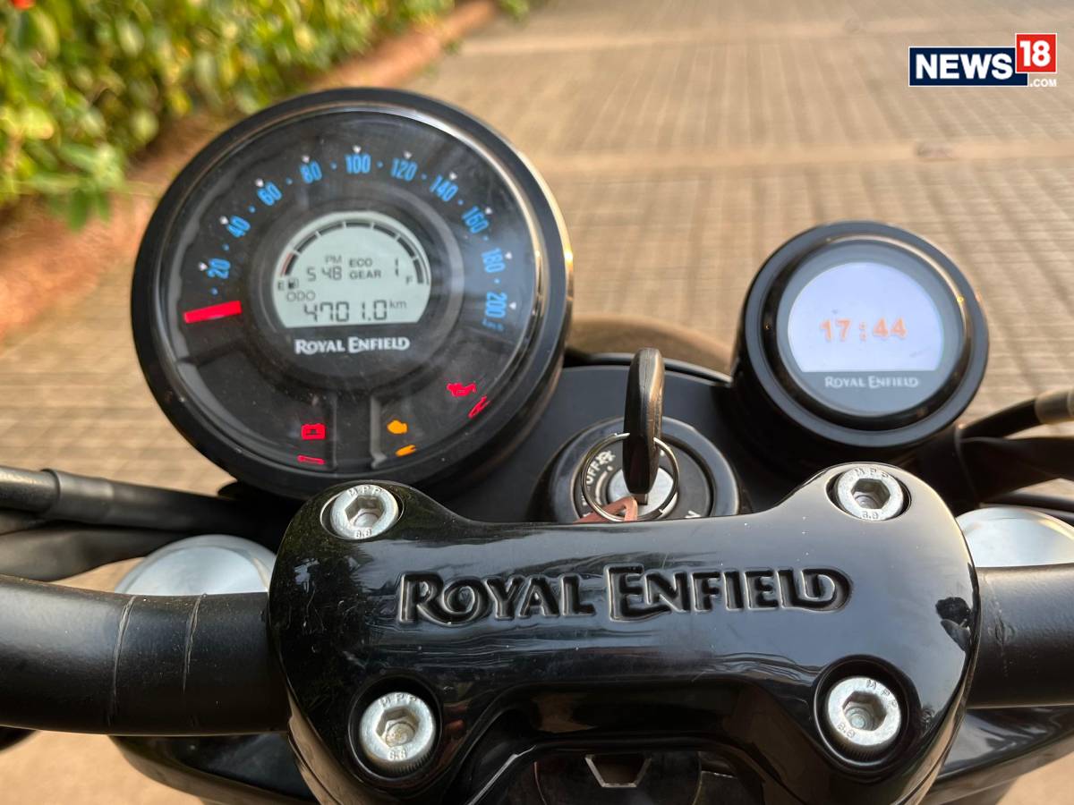 Royal Enfield Shotgun 650. (Shot on Infinix Zero 40/ Shahrukh Shah/ News18)
