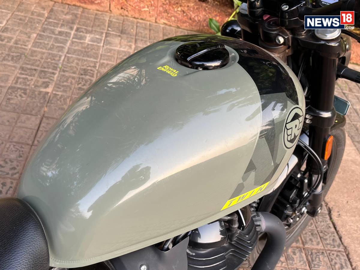 Royal Enfield Shotgun 650. (Shot on Infinix Zero 40/ Shahrukh Shah/ News18)
