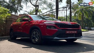 Skoda Kylaq. (Photo: Shahrukh Shah/News18)