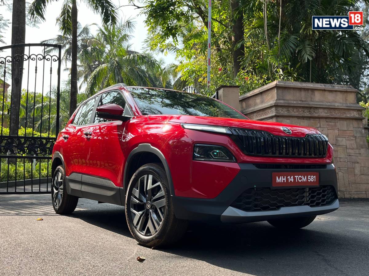 Skoda Kylaq. (Photo: Shahrukh Shah/News18)